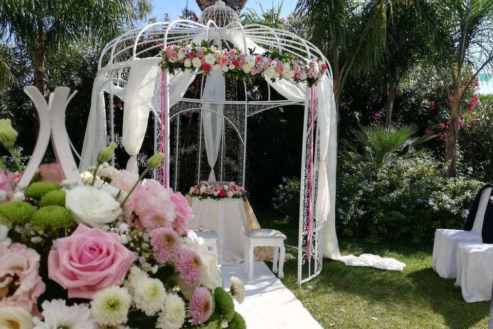 Wedding garden