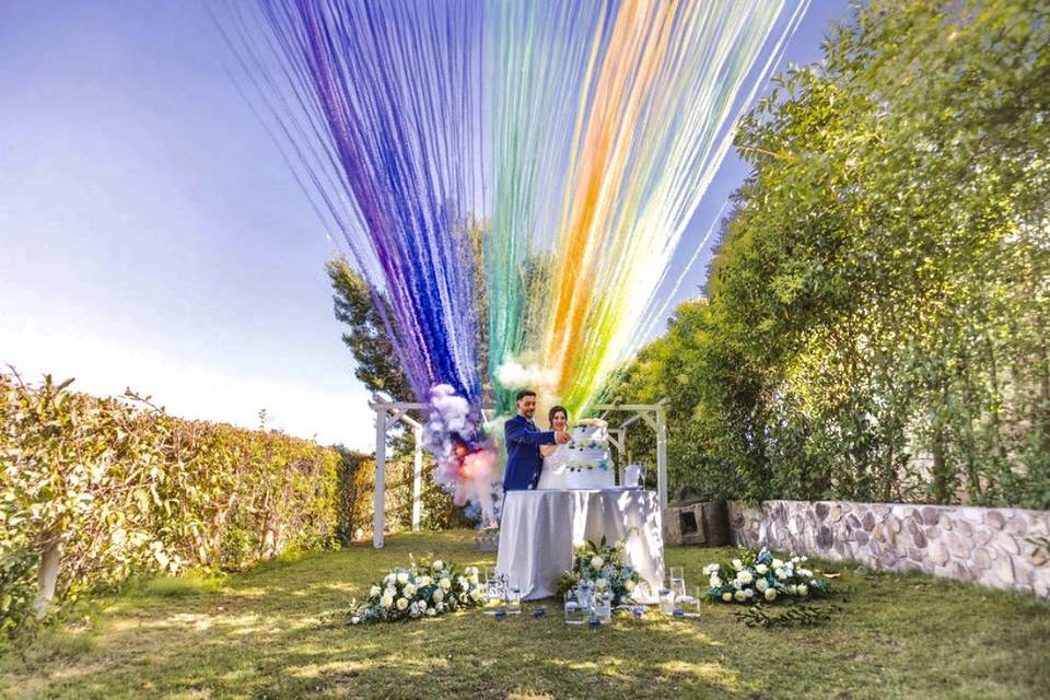 Fumi colorati Cagliari