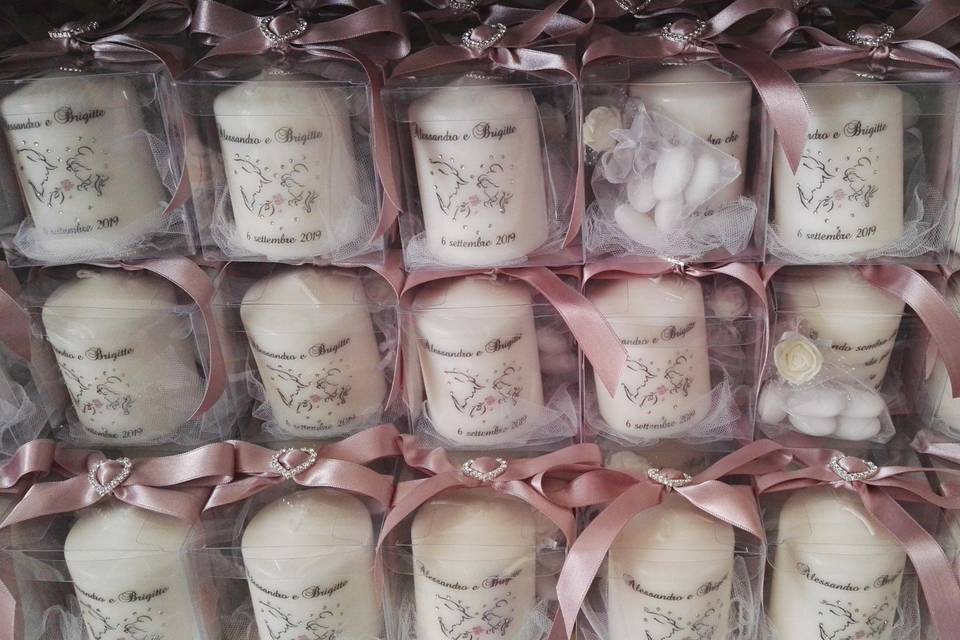 Candele matrimonio