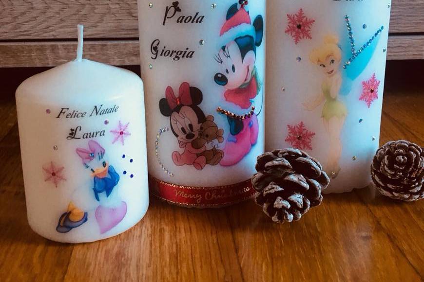 Candele personalizzate