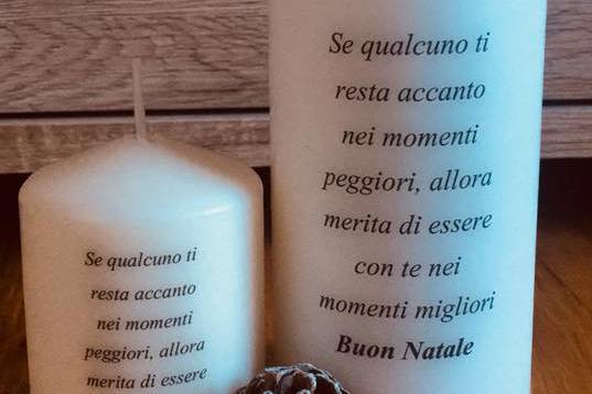 Candele personalizzate