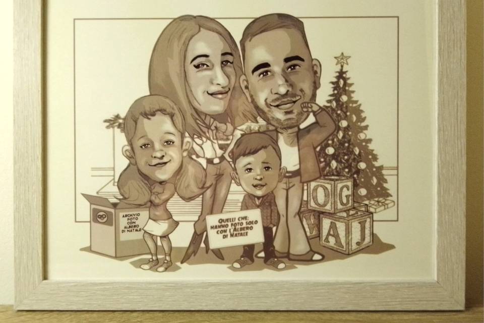 Caricatura Sposi