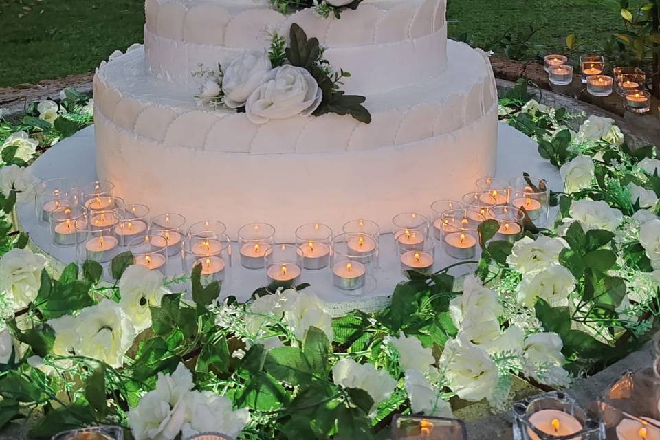Torta Nuziale a piani