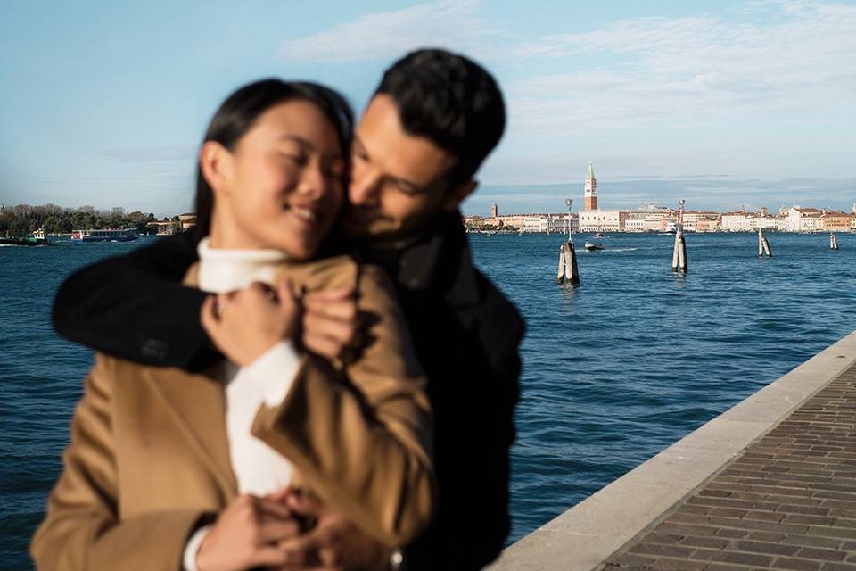 Couple in Venice