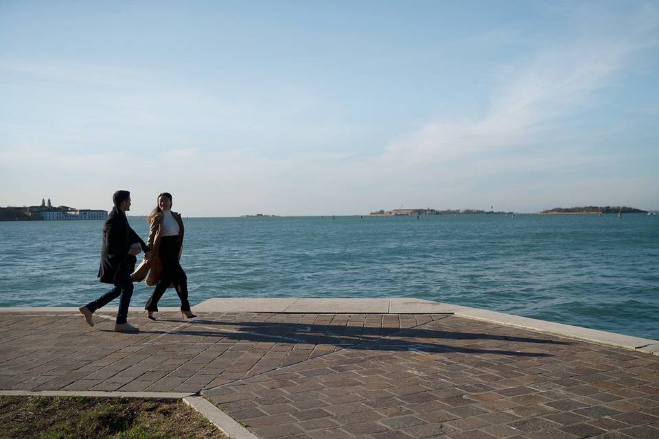 Couple in Venice