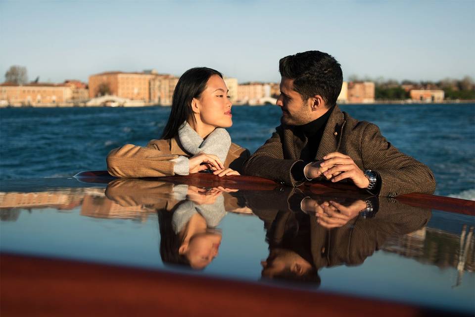 Couple in Venice