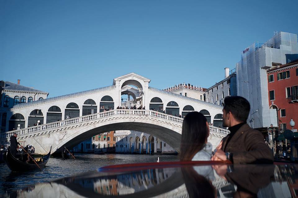 Couple in Venice