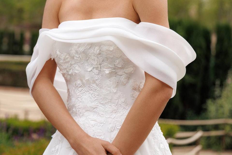 Abito in organza