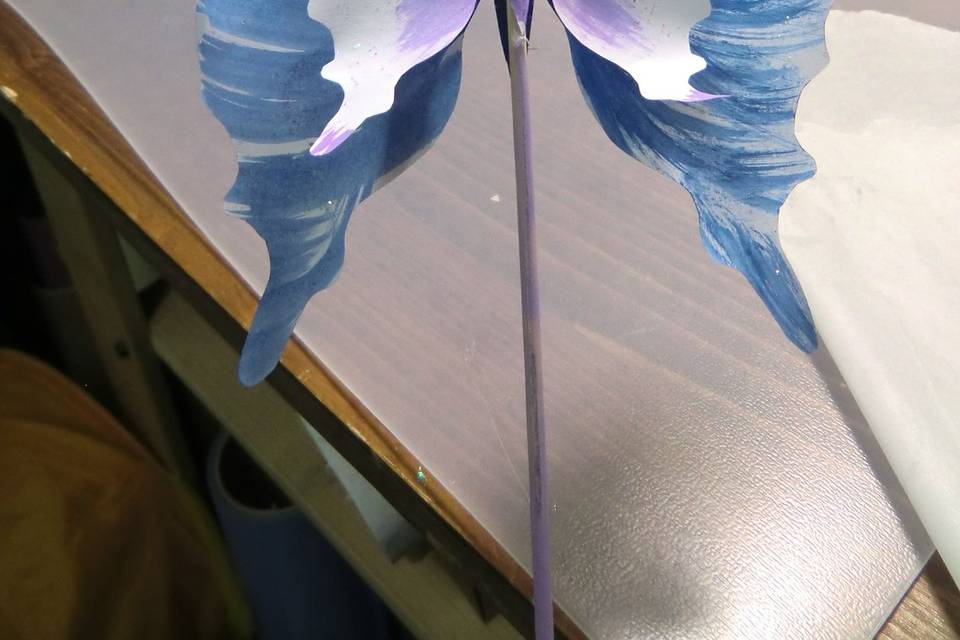 Farfalle dipinte a mano