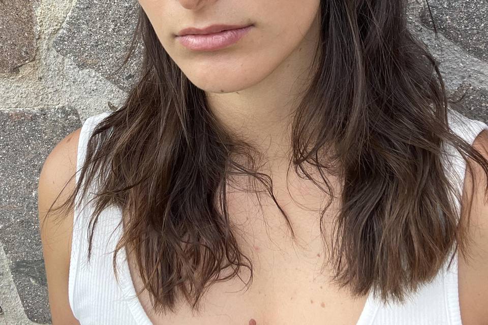 Trucco sui toni caldi e oro