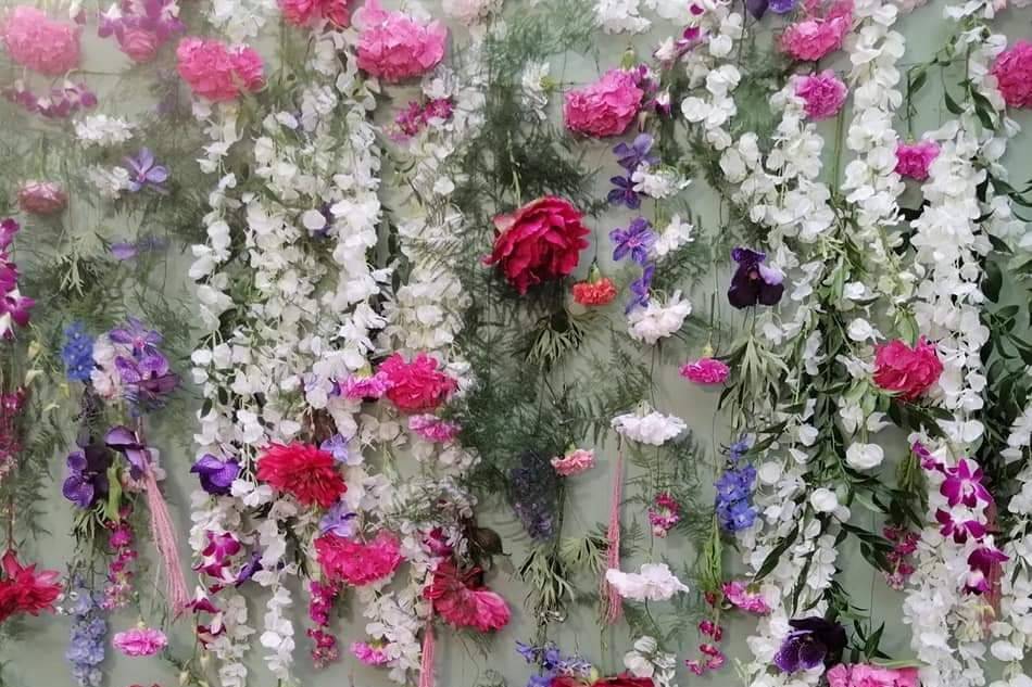 Flower wall