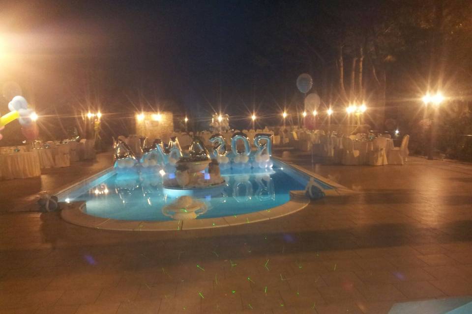 Evento in piscina