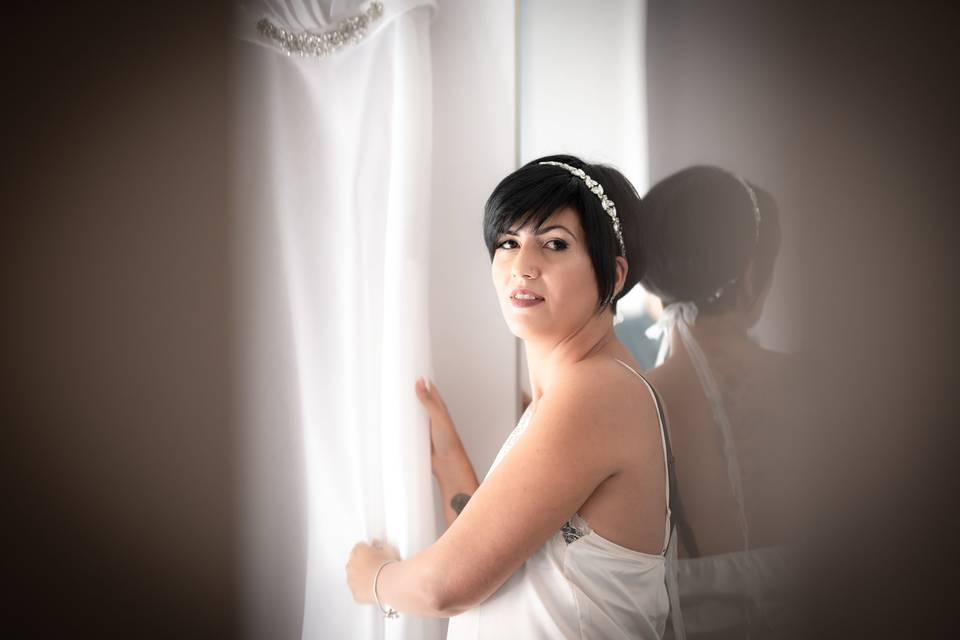 Preparazione sposa