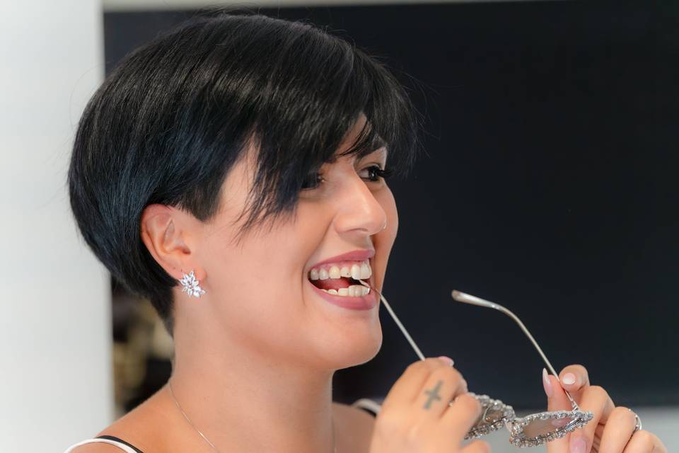 Preparazione sposa