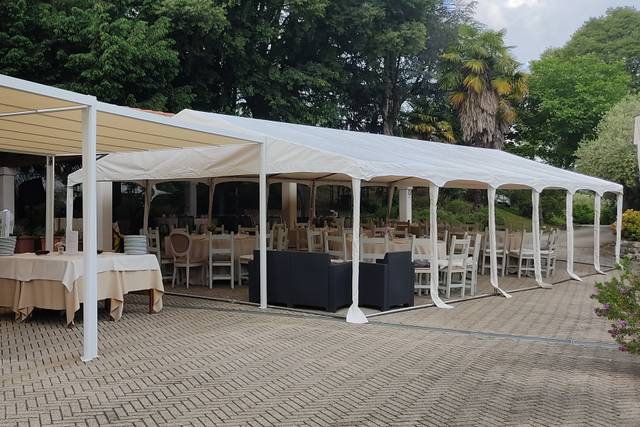 Allestimento terrazza