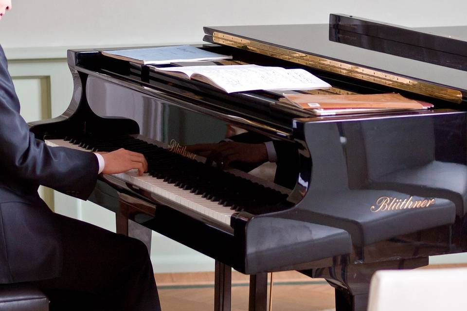 Samuele organista e pianista