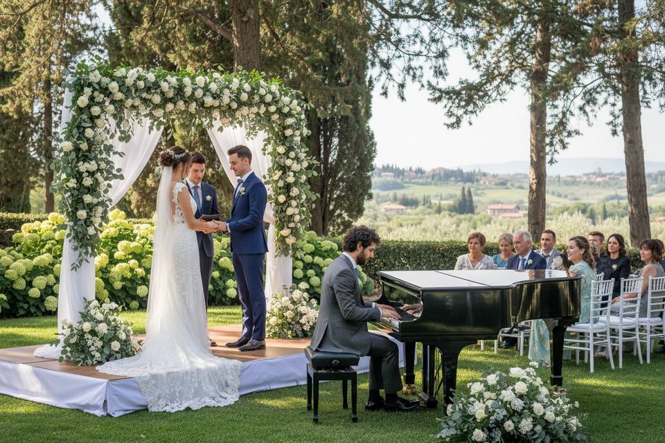 Samuele organista e pianista