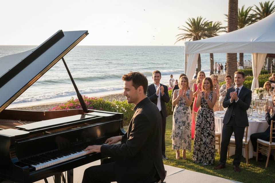 Samuele organista e pianista