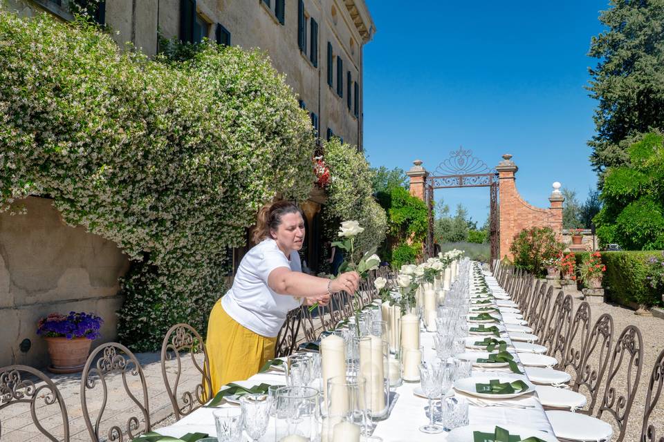 Allestimento tavolo