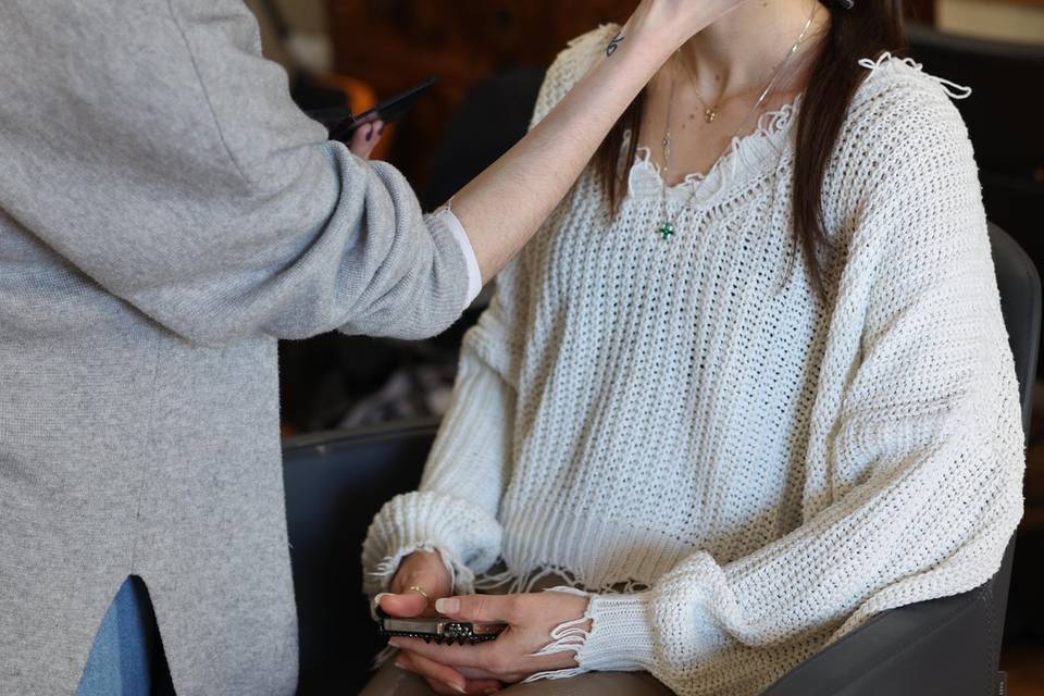 Preparazione sposa