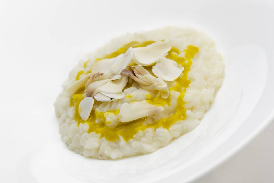 Risotto burro alla nocciola e