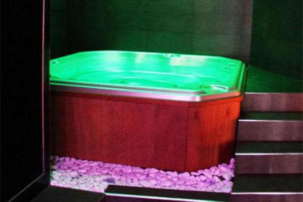 Cielo stellato jacuzzi verde