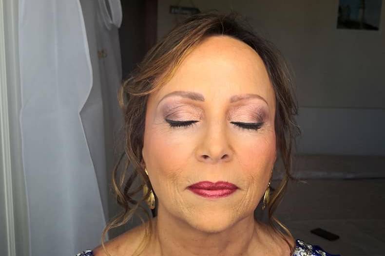 Make-up antiage mamma sposa