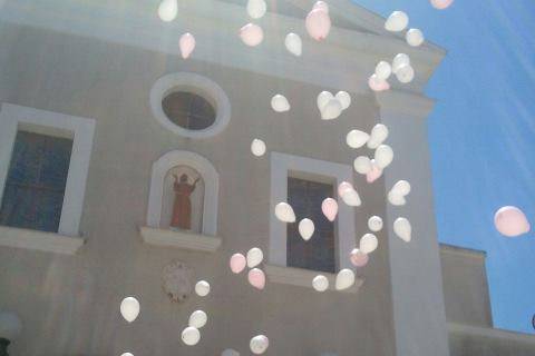 Lancio di palloncini