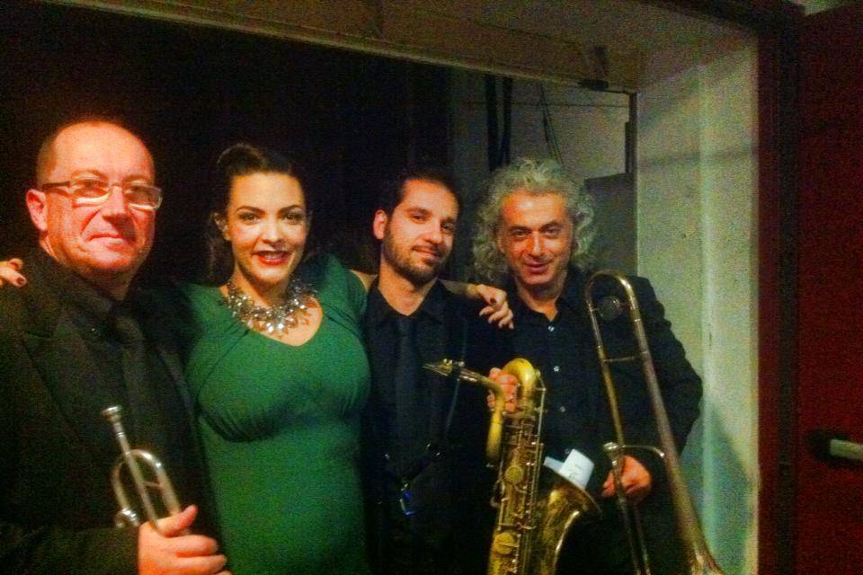 Io con Caro Emerald