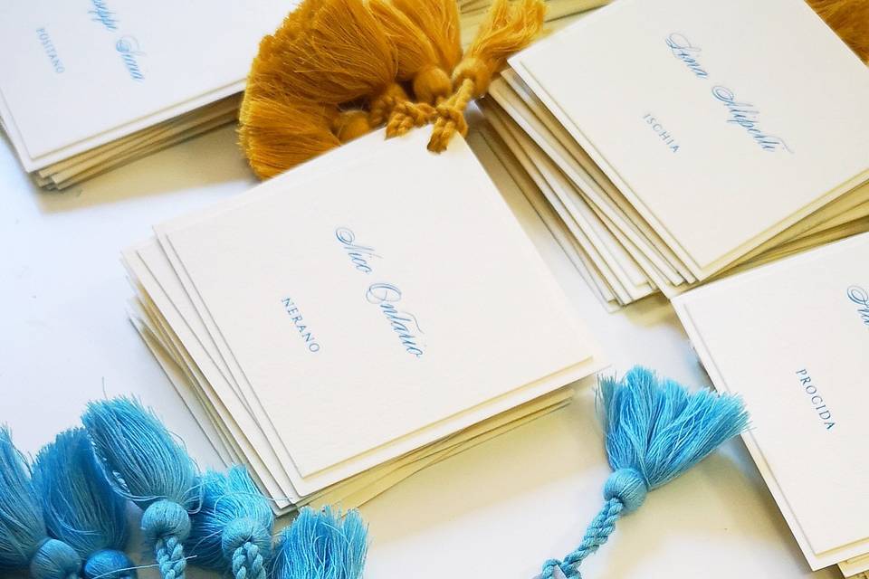 Escort cards