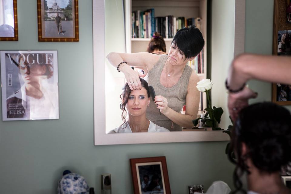 Matrimonio- Preparazione Sposa