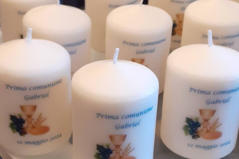 Candele personalizzate