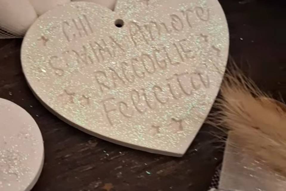 Cuore con frase