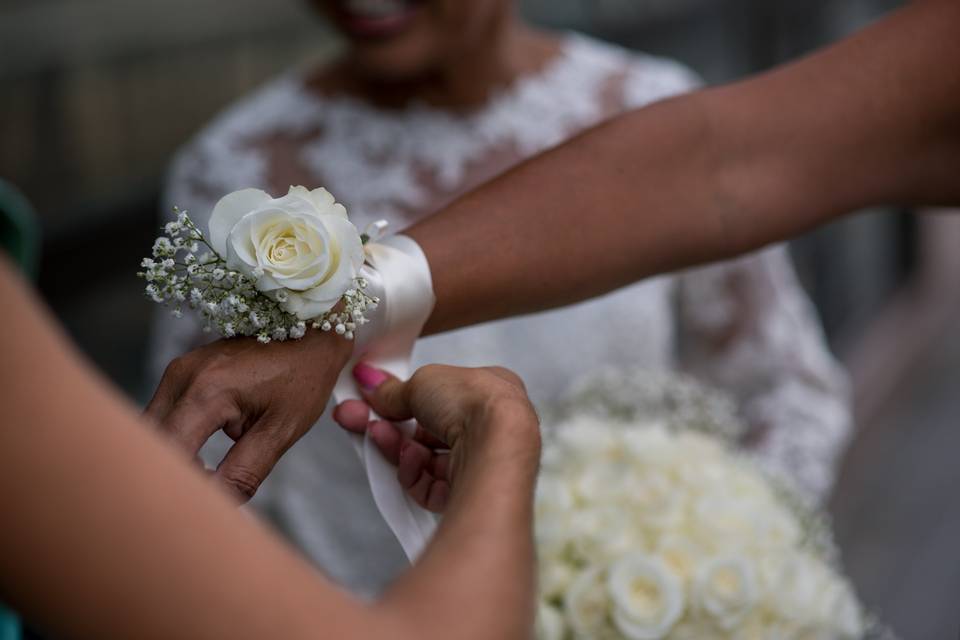 Bracciale floreale