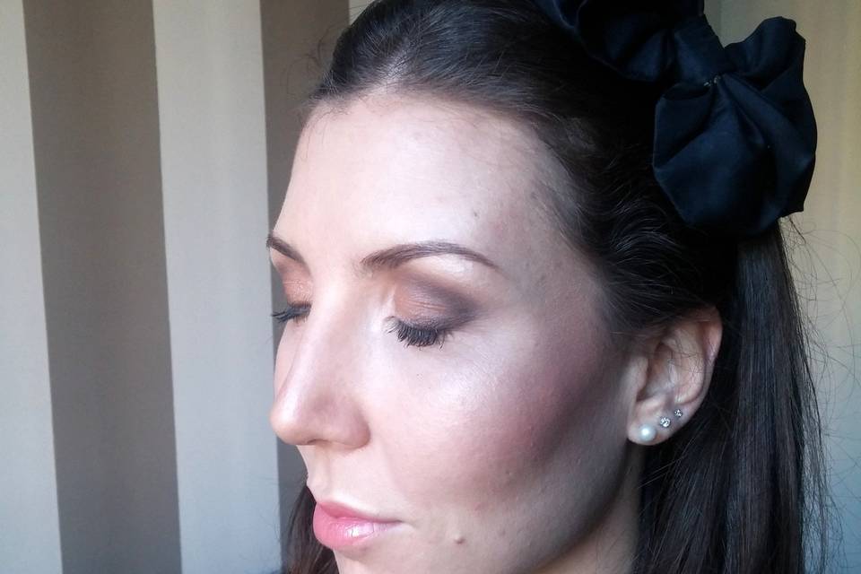 Prova trucco sposa Lidia