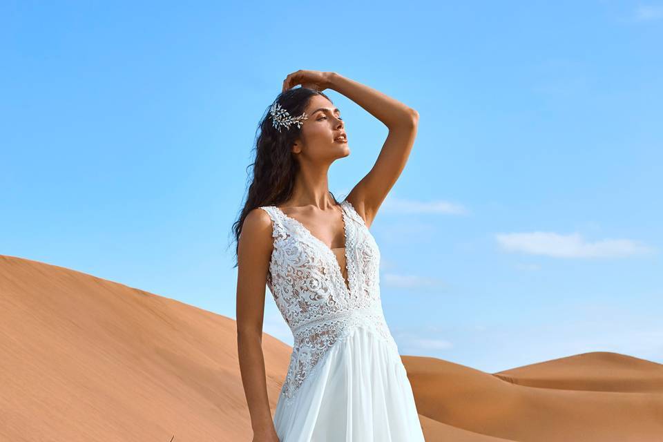 Abito boho Pronovias