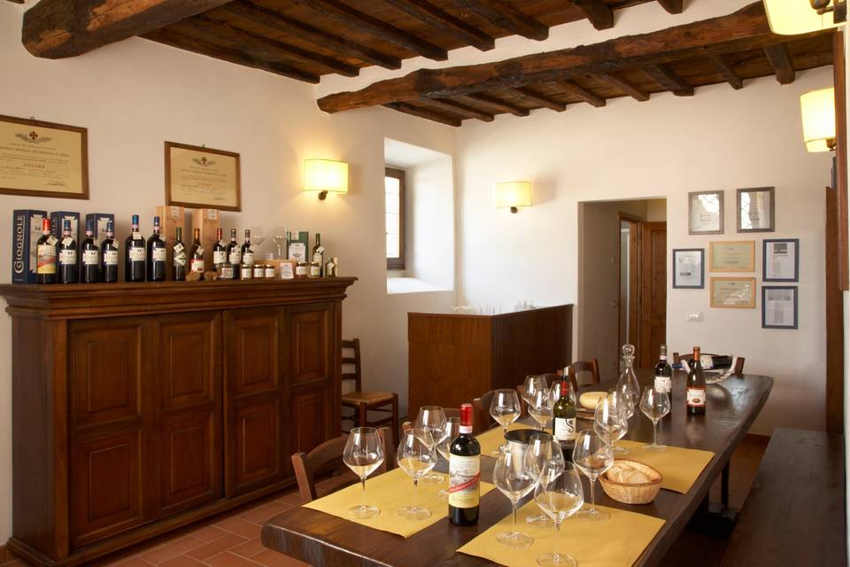 Sala degustazione