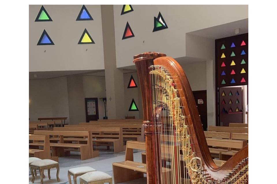 Harp - religious ceremony