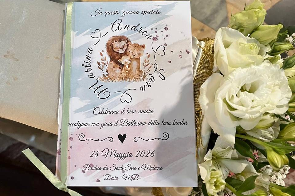 Libricino con fiori