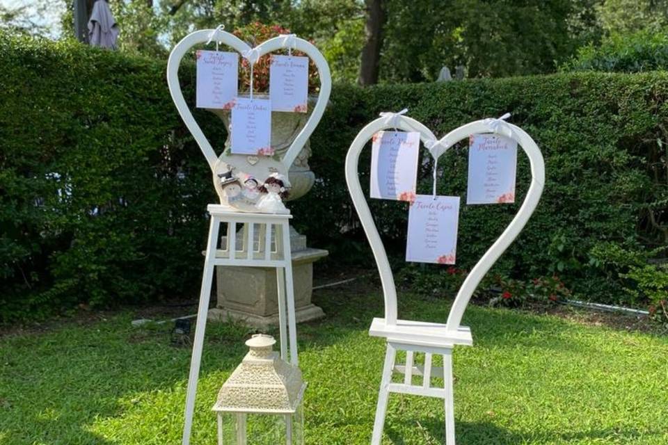 Tableau mariage