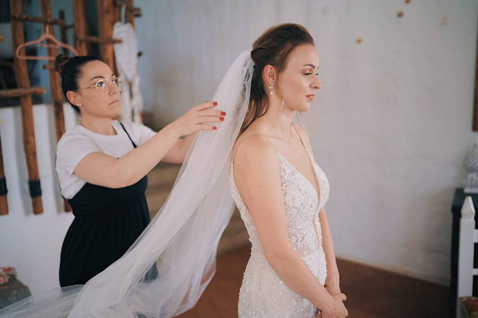 Makeup e hair bride