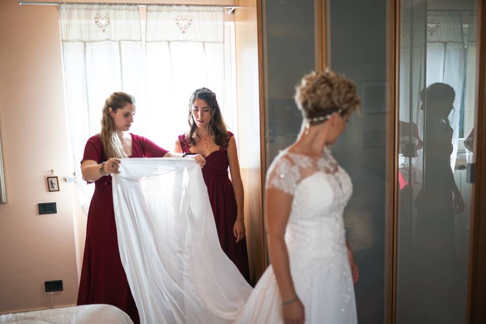 Preparativi sposa