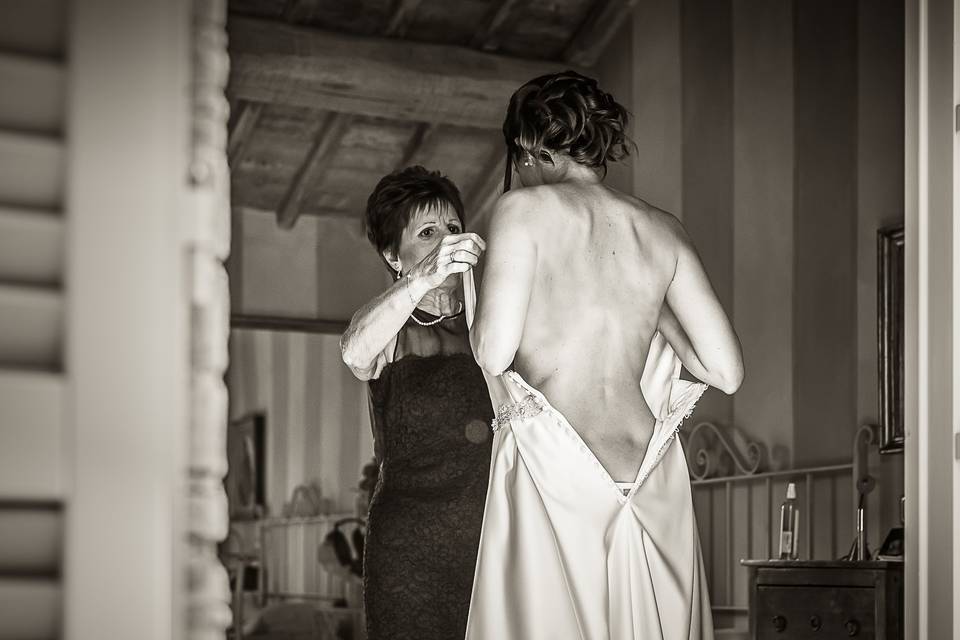 Bride preparation