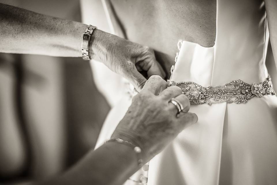 Bride preparation