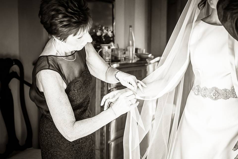 Bride preparation