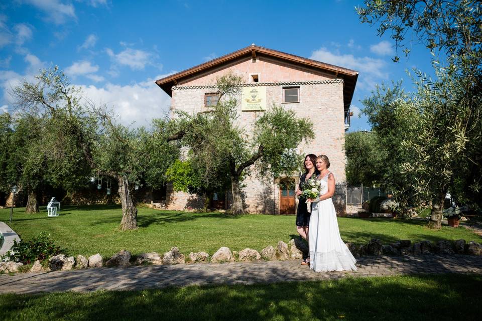 Matrimonio bordo piscina