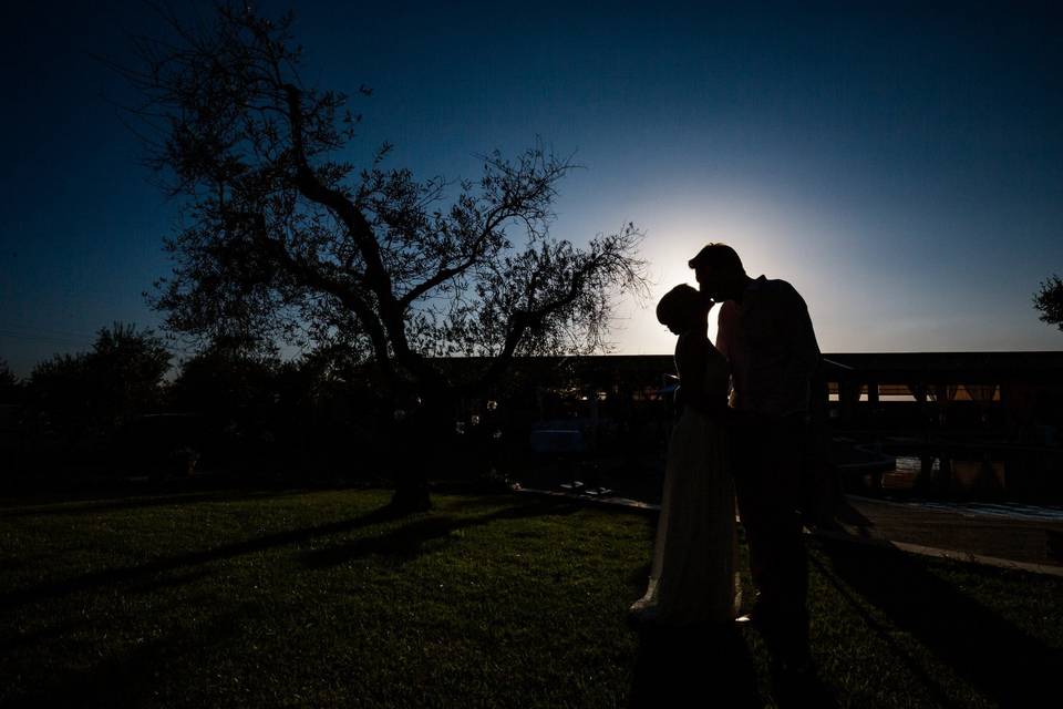 Matrimonio bordo piscina