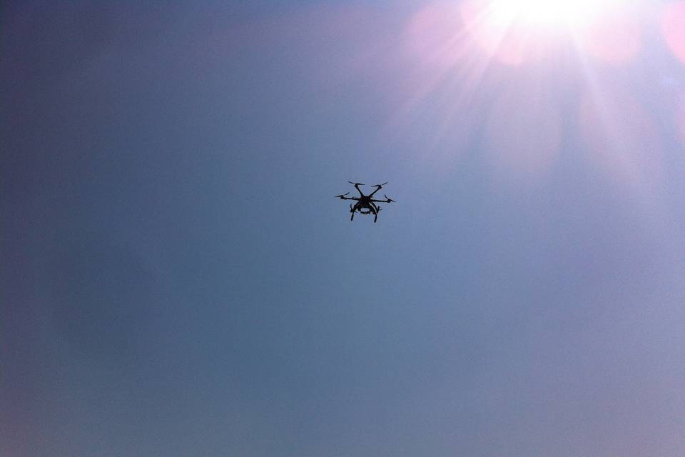 Drone per foto aeree