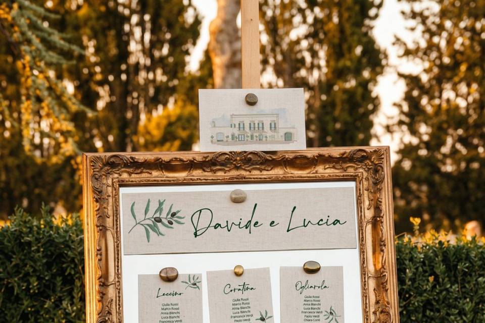 Tableau de mariage