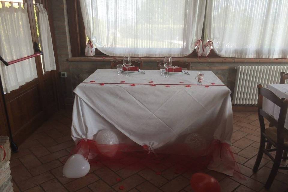 Tavolo sposi